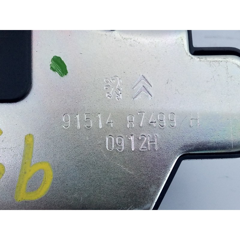 Recambio de cerradura maletero / porton para citroën c3 selection referencia OEM IAM 9684648680 9151487499H E1-A4-3-1