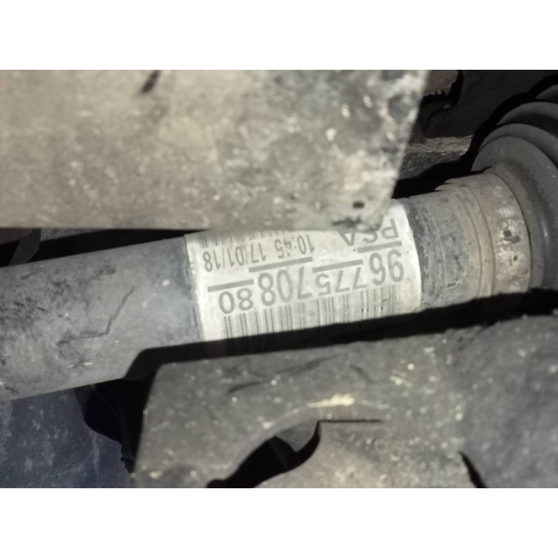 Recambio de transmision delantera derecha para citroën c4 picasso feel referencia OEM IAM 9677570880  