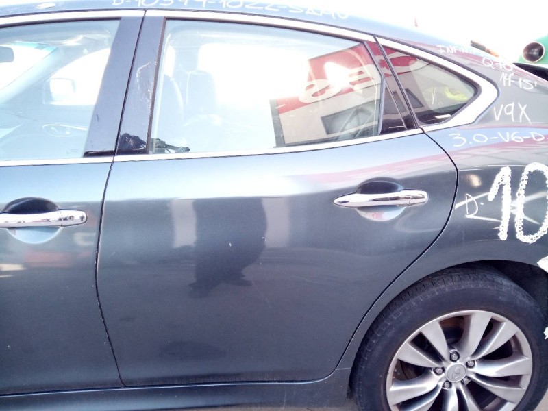 Recambio de puerta trasera izquierda para infiniti q70 lim. 3.0d gt referencia OEM IAM   