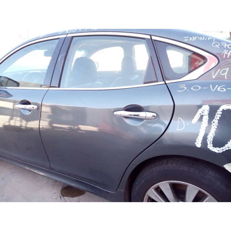 Recambio de puerta trasera izquierda para infiniti q70 lim. 3.0d gt referencia OEM IAM   