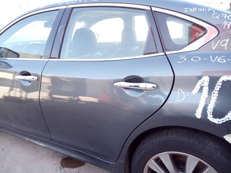 Recambio de puerta trasera izquierda para infiniti q70 lim. 3.0d gt referencia OEM IAM   