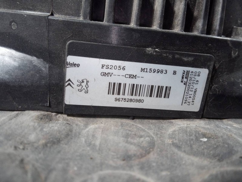 Recambio de electroventilador para citroën c3 selection referencia OEM IAM 9675280980  P2-A7-22