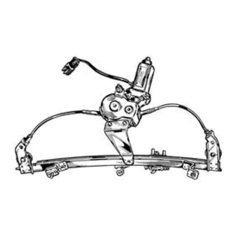 Recambio de elevalunas delantero derecho para fiat doblo (119) referencia OEM IAM 106093103 NUEVO T2-3-A6-5