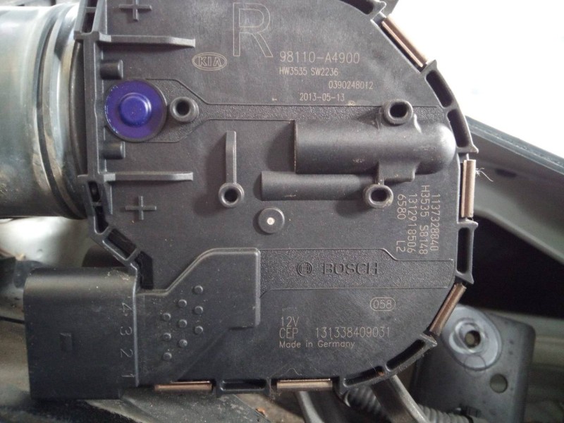 Recambio de motor limpia delantero para kia carens ( ) drive referencia OEM IAM 98110A4900  