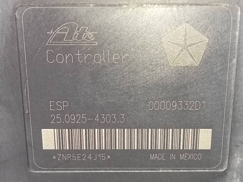 Recambio de abs para jeep gr. cherokee (wh) 3.0 crd limited referencia OEM IAM P52089351AF 2502060176A P3-B8-29-2