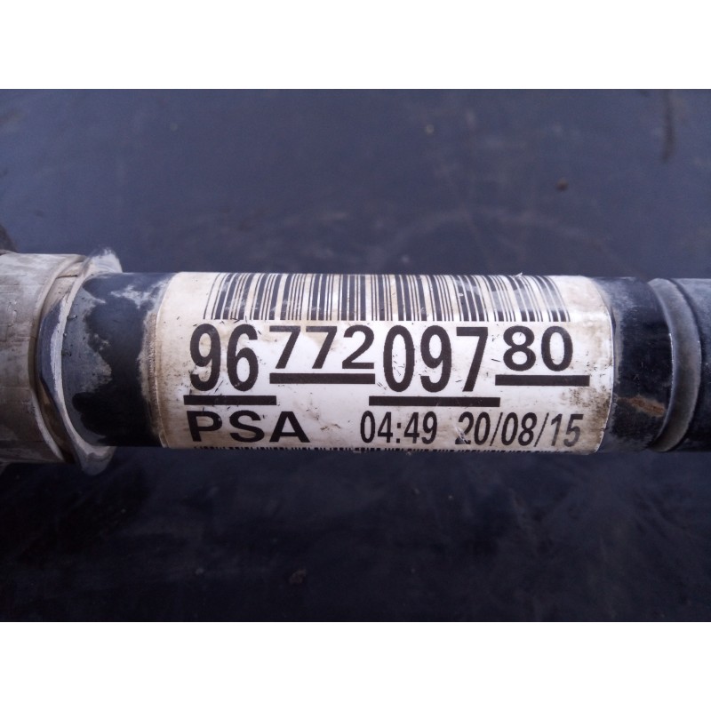 Recambio de transmision delantera izquierda para peugeot 2008 (--.2013) access referencia OEM IAM 9677209780  P1-B6-38