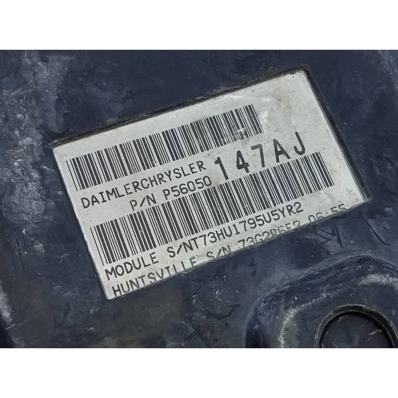 Recambio de centralita motor uce para jeep gr. cherokee (wh) 3.0 crd limited referencia OEM IAM P56040662AJ 73G2P6F3 E3-B6-23-2