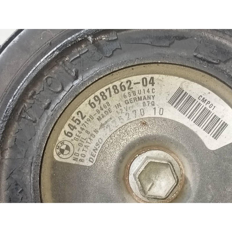 Recambio de compresor aire acondicionado para bmw serie 1 coupe (e82) 118d referencia OEM IAM 64526987862 4472601853 P3-B3-22-1