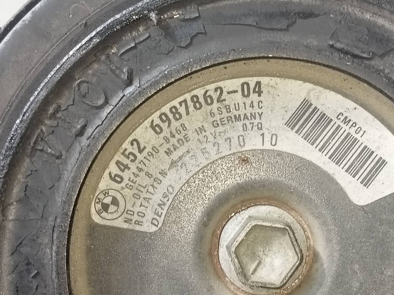 Recambio de compresor aire acondicionado para bmw serie 1 coupe (e82) 118d referencia OEM IAM 64526987862 4472601853 P3-B3-22-1