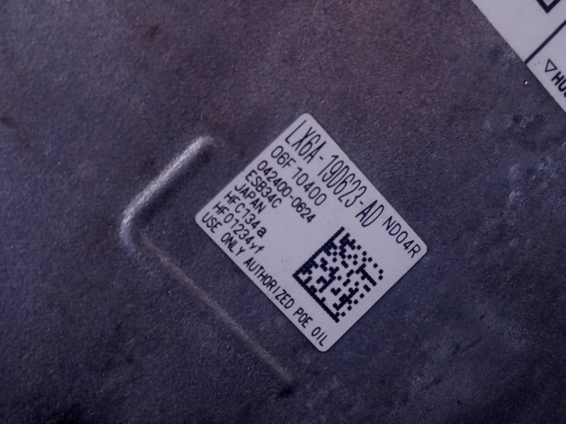 Recambio de compresor aire acondicionado para ford kuga st-line referencia OEM IAM LX6A19D623AD  P3-A3-9-1