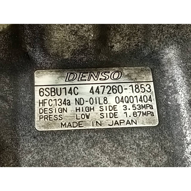 Recambio de compresor aire acondicionado para bmw serie 1 coupe (e82) 118d referencia OEM IAM 64526987862 4472601853 P3-B3-22-1