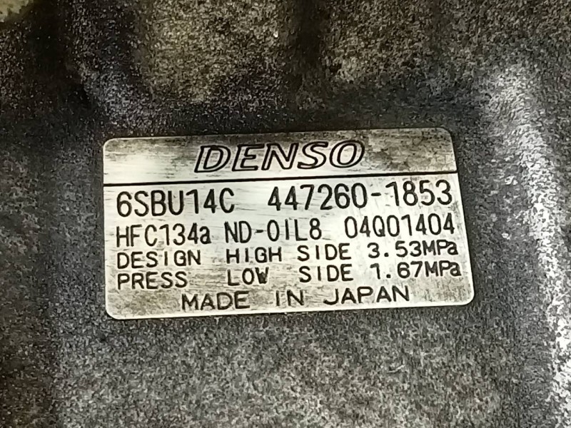 Recambio de compresor aire acondicionado para bmw serie 1 coupe (e82) 118d referencia OEM IAM 64526987862 4472601853 P3-B3-22-1