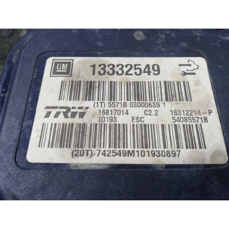 Recambio de abs para opel insignia berlina cosmo referencia OEM IAM 13332549 16817014 P3-A8-29-5