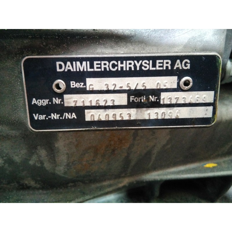 Recambio de caja cambios para volkswagen lt caja cerrada / combi (mod. 1997) lt 28 caja cerrada referencia OEM IAM 711623 137346