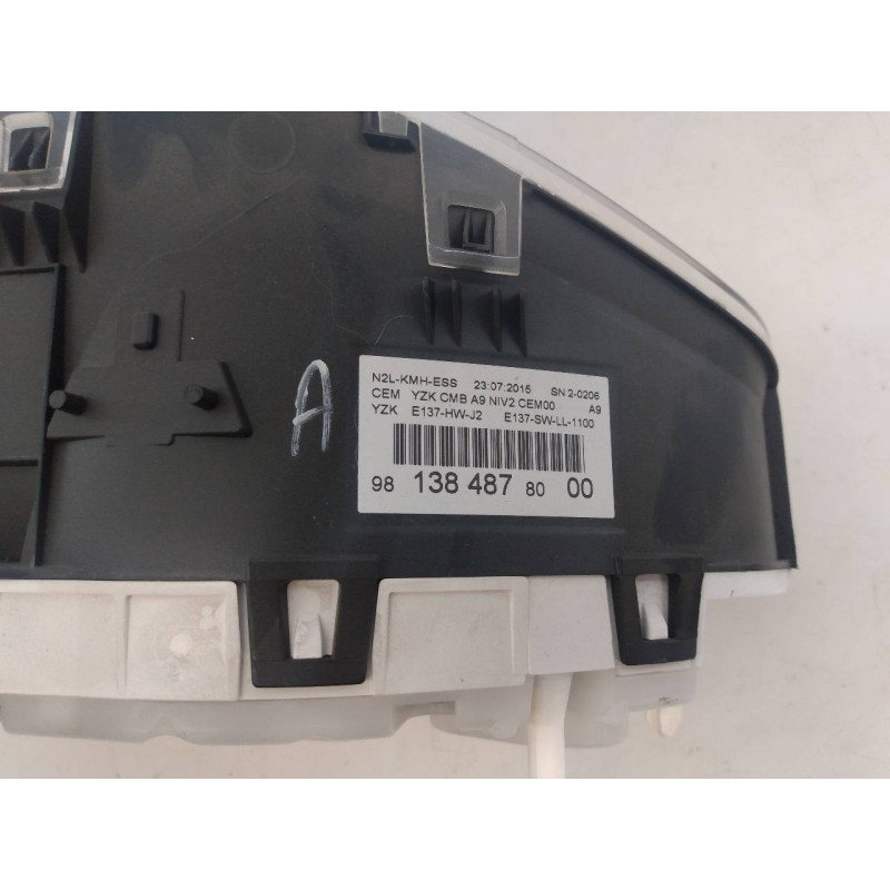 Recambio de cuadro instrumentos para peugeot 2008 (--.2013) access referencia OEM IAM 9813848780  E3-B2-41-1