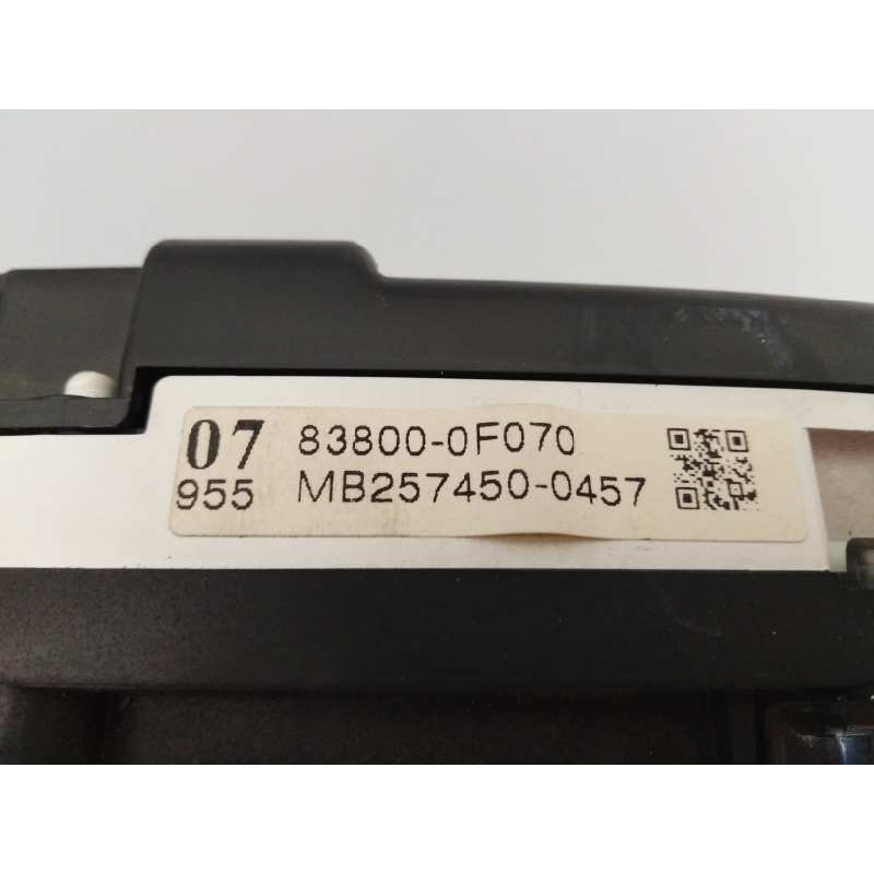 Recambio de cuadro instrumentos para toyota verso advance referencia OEM IAM 838000F070 MB2574500457 E3-B2-5-1