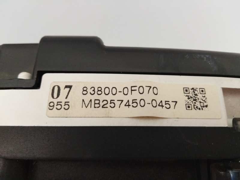 Recambio de cuadro instrumentos para toyota verso advance referencia OEM IAM 838000F070 MB2574500457 E3-B2-5-1