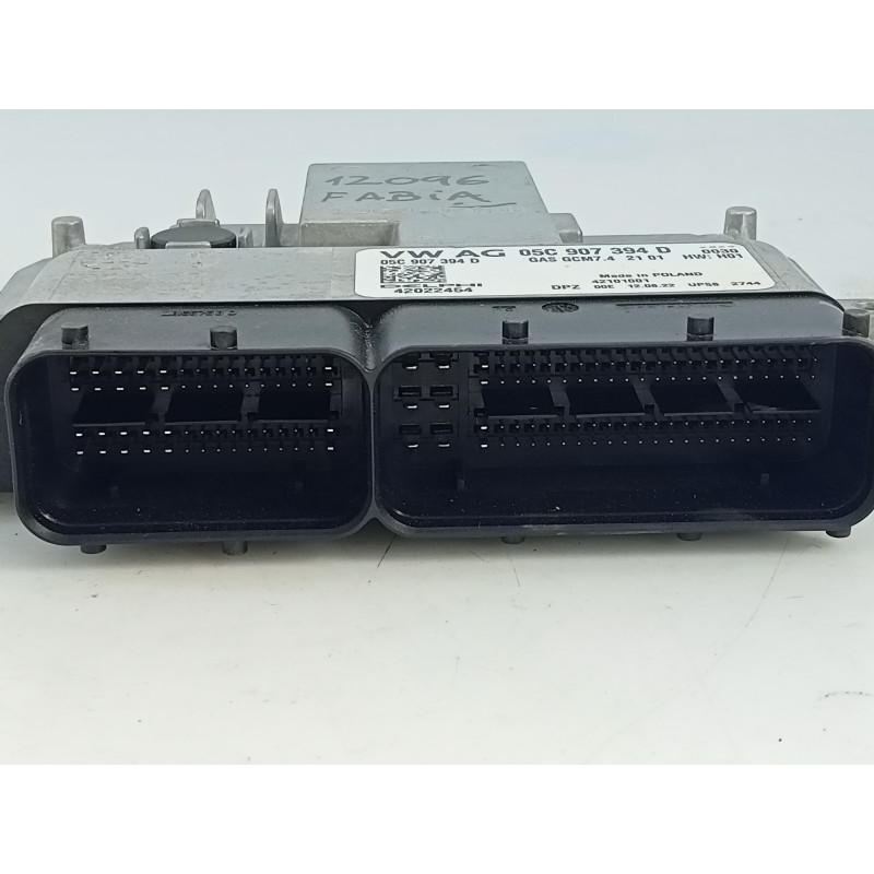 Recambio de centralita motor uce para skoda fabia active referencia OEM IAM 05C907394D 42022454 E2-A1-40-1