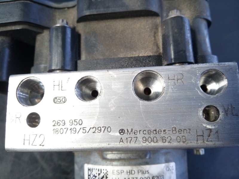 Recambio de abs para mercedes-benz clase a (bm 177) a 180 d edition 1 (177.003) referencia OEM IAM A1779006203 A1779016501 P3-B8