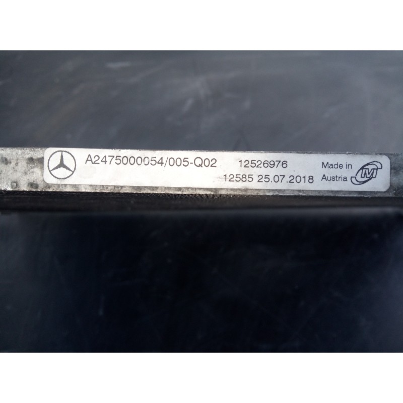 Recambio de condensador / radiador aire acondicionado para mercedes-benz clase a (bm 177) a 180 d edition 1 (177.003) referencia