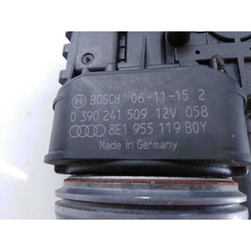 Recambio de motor limpia delantero para audi a4 berlina (8e) 2.0 tdi (dpf) (125kw) referencia OEM IAM 0390241509 8E1955119 E1-B6