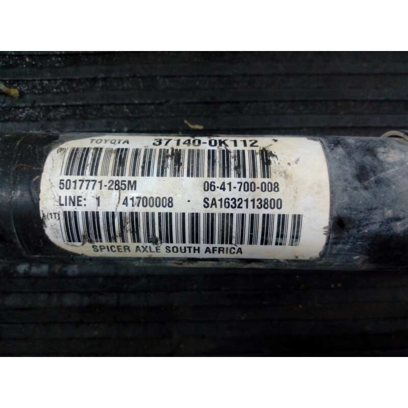 Recambio de transmision central para toyota hilux (kun) referencia OEM IAM 371400K112 5017771285M P1-A6-17