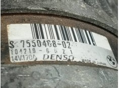 Recambio de alternador para bmw serie 1 berlina (e81/e87) 118i limited sport edition referencia OEM IAM 755046802  P3-A5-7-2 2