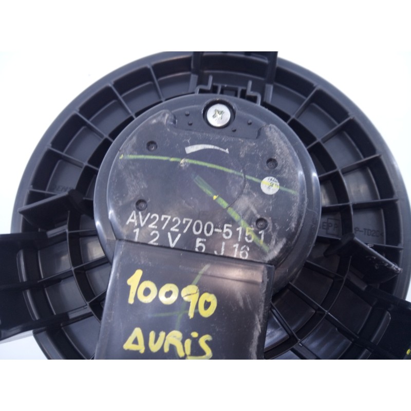 Recambio de ventilador calefaccion para toyota auris luna referencia OEM IAM AV2727005151 5J16 E2-B4-13-2
