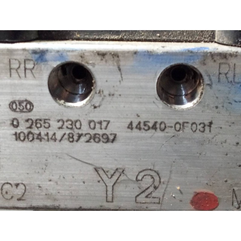 Recambio de abs para toyota corolla (e15) sol referencia OEM IAM 445400F031 0265230017 P3-A8-23-4