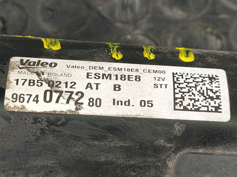 Recambio de motor arranque para citroën c4 picasso attraction referencia OEM IAM 9674077280 17B59212 P3-B7-23-3