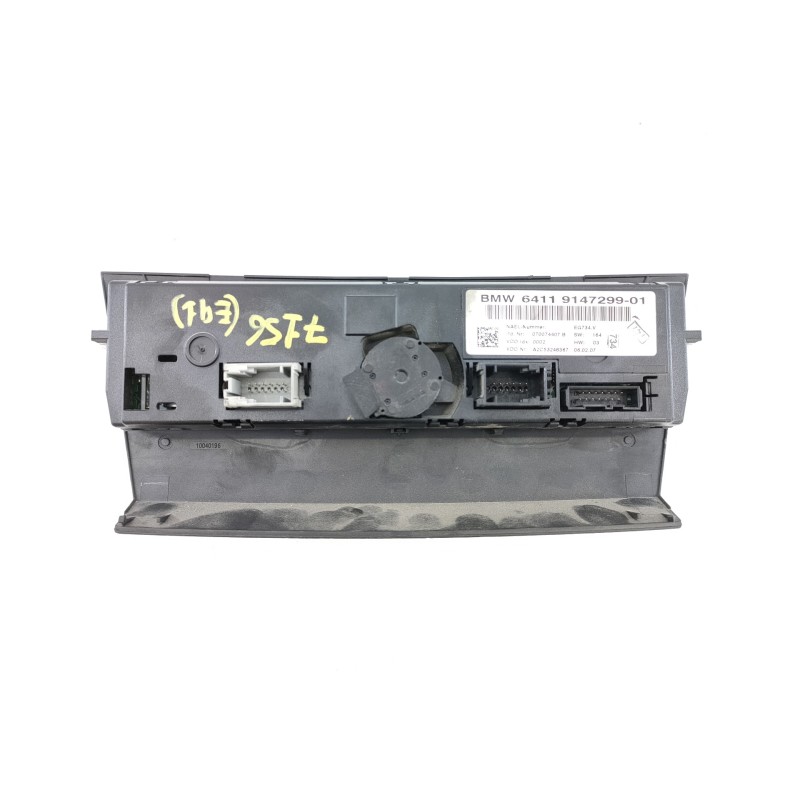 Recambio de mando climatizador para bmw serie 3 touring (e91) 320d referencia OEM IAM 6411914729901 A2C53246367 E3-A2-26-1