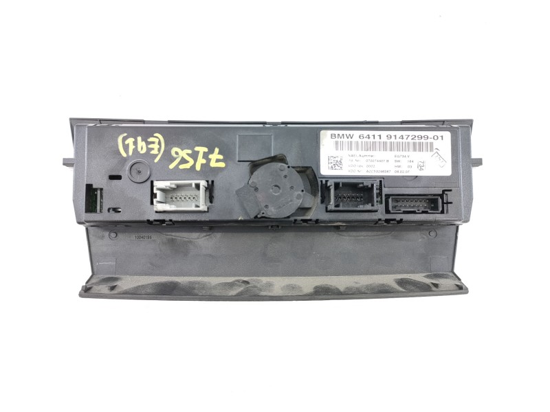 Recambio de mando climatizador para bmw serie 3 touring (e91) 320d referencia OEM IAM 6411914729901 A2C53246367 E3-A2-26-1