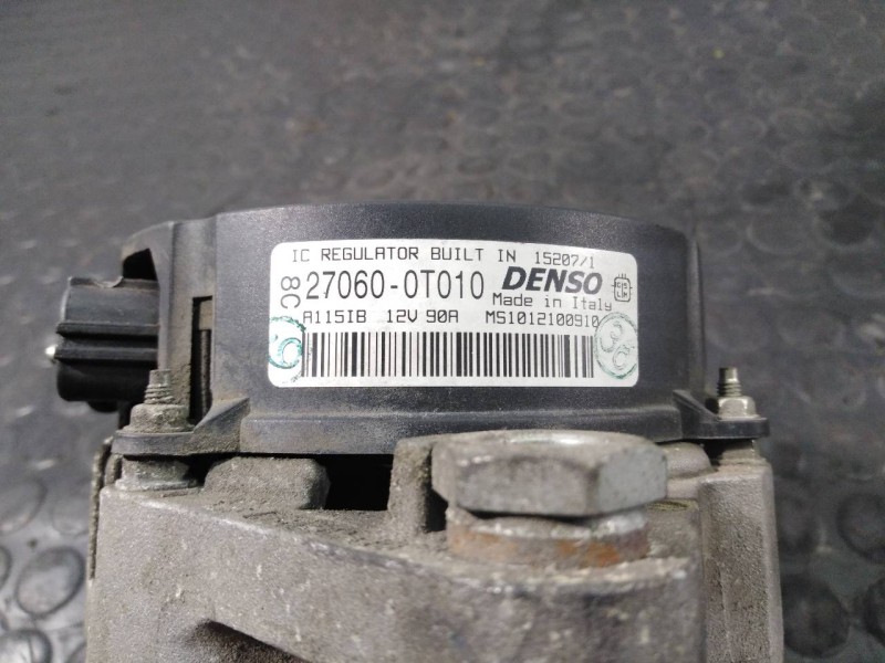 Recambio de alternador para toyota auris luna referencia OEM IAM 270600T010 A115IB P3-A4-14-2
