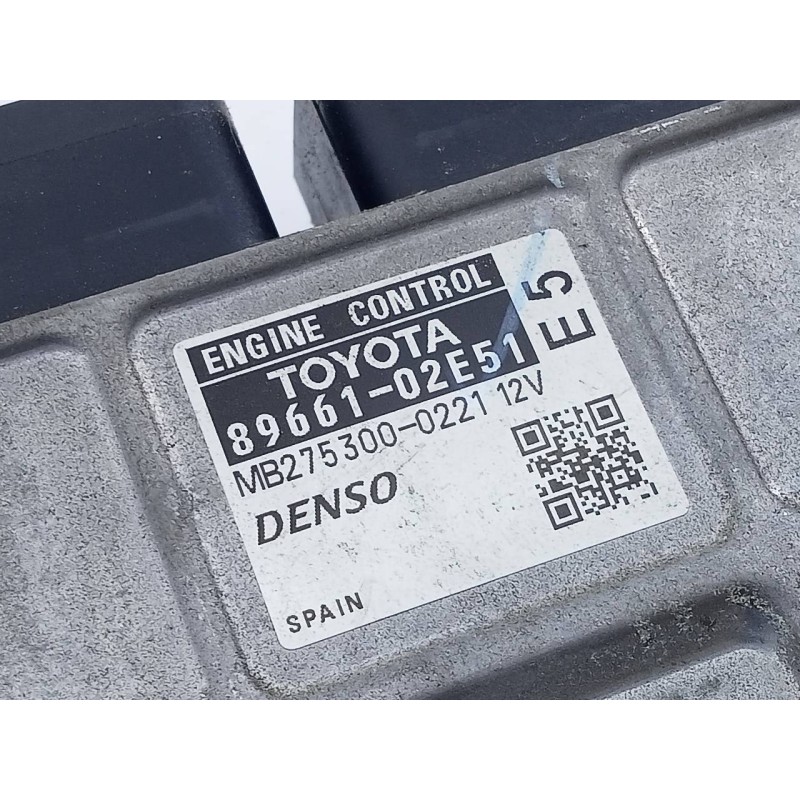 Recambio de centralita motor uce para toyota auris luna referencia OEM IAM 8966102E51 MB2753000221 E3-B2-18-1