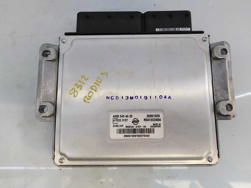 Recambio de centralita motor uce para ssangyong rodius xdi limited referencia OEM IAM A6655404432  E3-A3-18-4