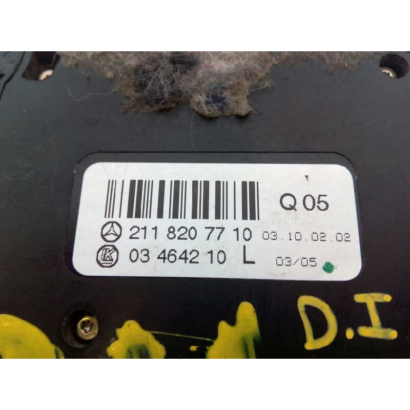 Recambio de modulo electronico para mercedes-benz clase e (w211) berlina referencia OEM IAM 2118207710 03464210L E3-A1-4-7