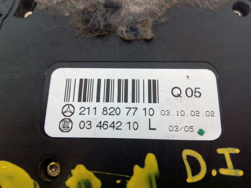 Recambio de modulo electronico para mercedes-benz clase e (w211) berlina referencia OEM IAM 2118207710 03464210L E3-A1-4-7