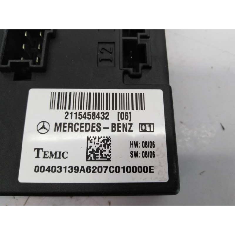 Recambio de modulo electronico para mercedes-benz clase cls (w219) 320 cdi (219.322) referencia OEM IAM 2115458432  E3-A1-15-2