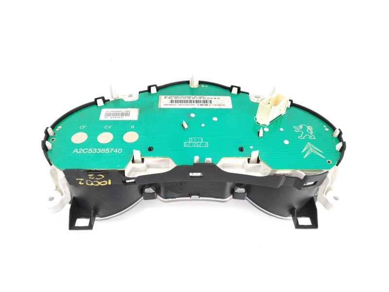 Recambio de cuadro instrumentos para citroën c3 exclusive referencia OEM IAM 96668806XT A2C53385827 E3-B2-34-1