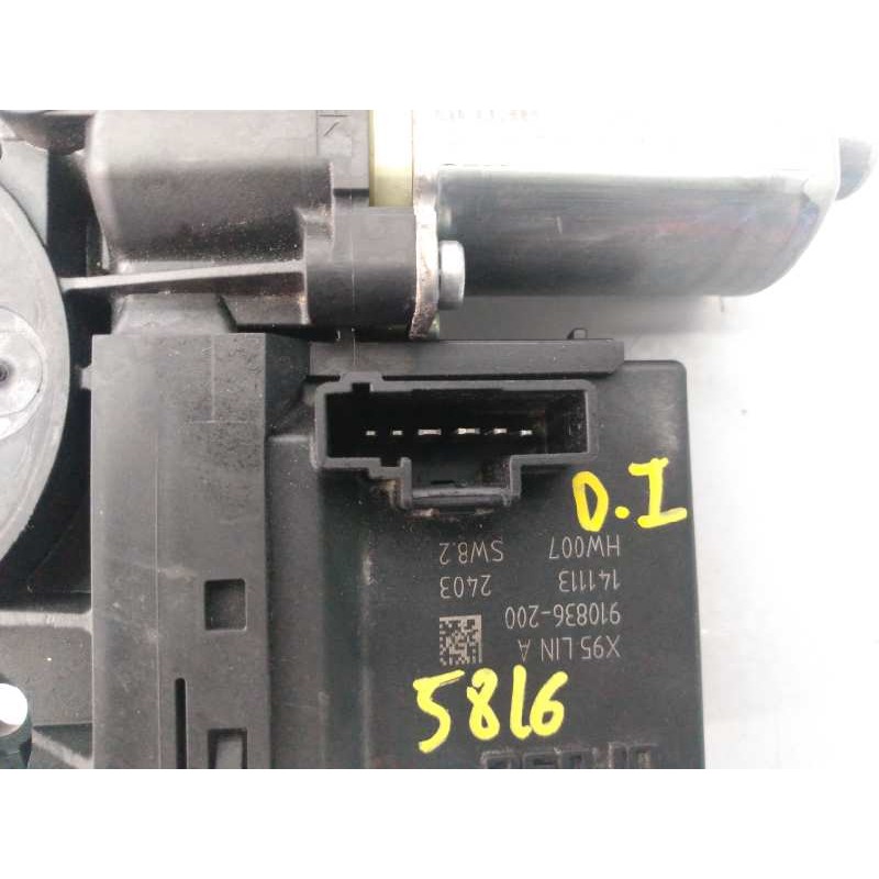 Recambio de motor elevalunas delantero izquierdo para renault megane iii berlina 5 p limited referencia OEM IAM 807301396R 91246