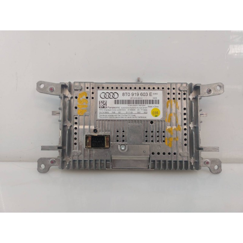 Recambio de pantalla multifuncion para audi q5 (8r) 3.0 tdi referencia OEM IAM 8T0919603E  E2-A1-9-7