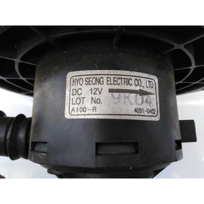 Recambio de ventilador calefaccion para ssangyong rodius xdi limited referencia OEM IAM 40510402  E3-A3-23-1