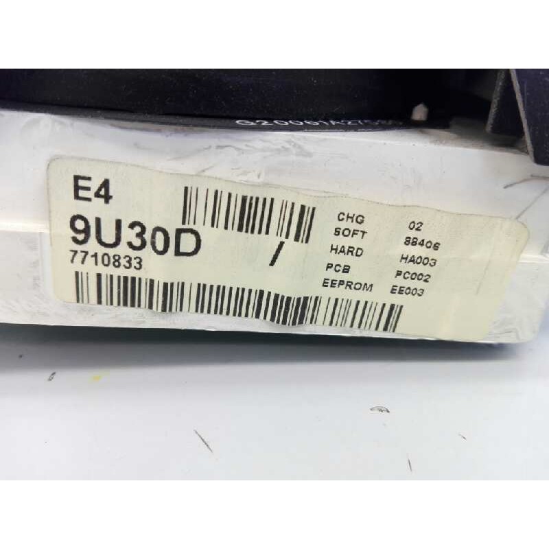 Recambio de cuadro instrumentos para nissan note (e11e) acenta referencia OEM IAM EU9U30D 7710833 E3-B4-21-2