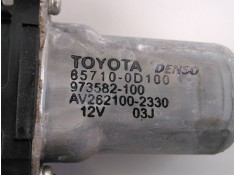Recambio de elevalunas delantero derecho para toyota auris sol referencia OEM IAM 6980112220 857100D100 E2-B4-8-2 2