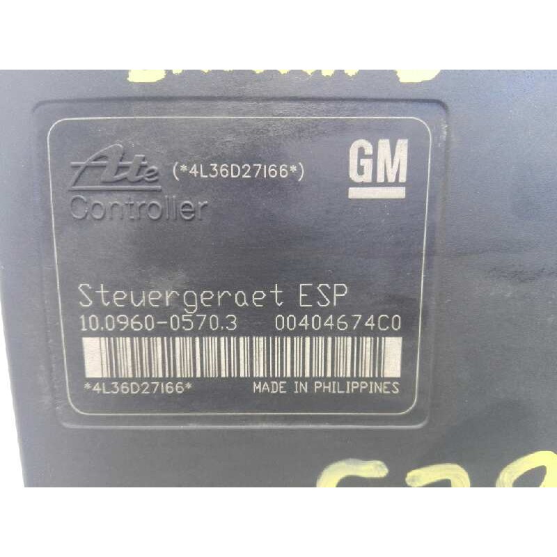 Recambio de abs para opel zafira b enjoy referencia OEM IAM 13244860  E2-B6-10-2