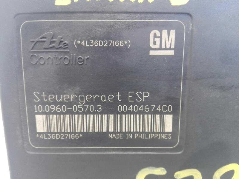 Recambio de abs para opel zafira b enjoy referencia OEM IAM 13244860  E2-B6-10-2