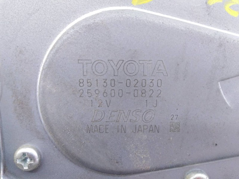 Recambio de motor limpia trasero para toyota auris sol referencia OEM IAM 8513002030  E2-B4-4-2