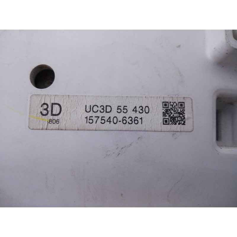 Recambio de cuadro instrumentos para ford ranger (es) xl cabina simple 4x4 referencia OEM IAM 1575406361 UC3D55430 E3-B3-29-4