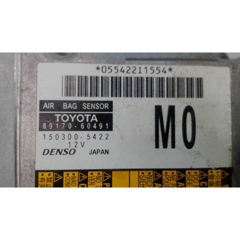 Recambio de centralita airbag para toyota land cruiser (j15) basis referencia OEM IAM 8917060491  E3-B2-13-3
