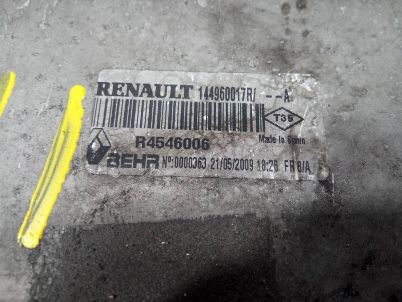 Recambio de intercooler para renault laguna coupe gt referencia OEM IAM R4546006 144960017R P2-A11-7